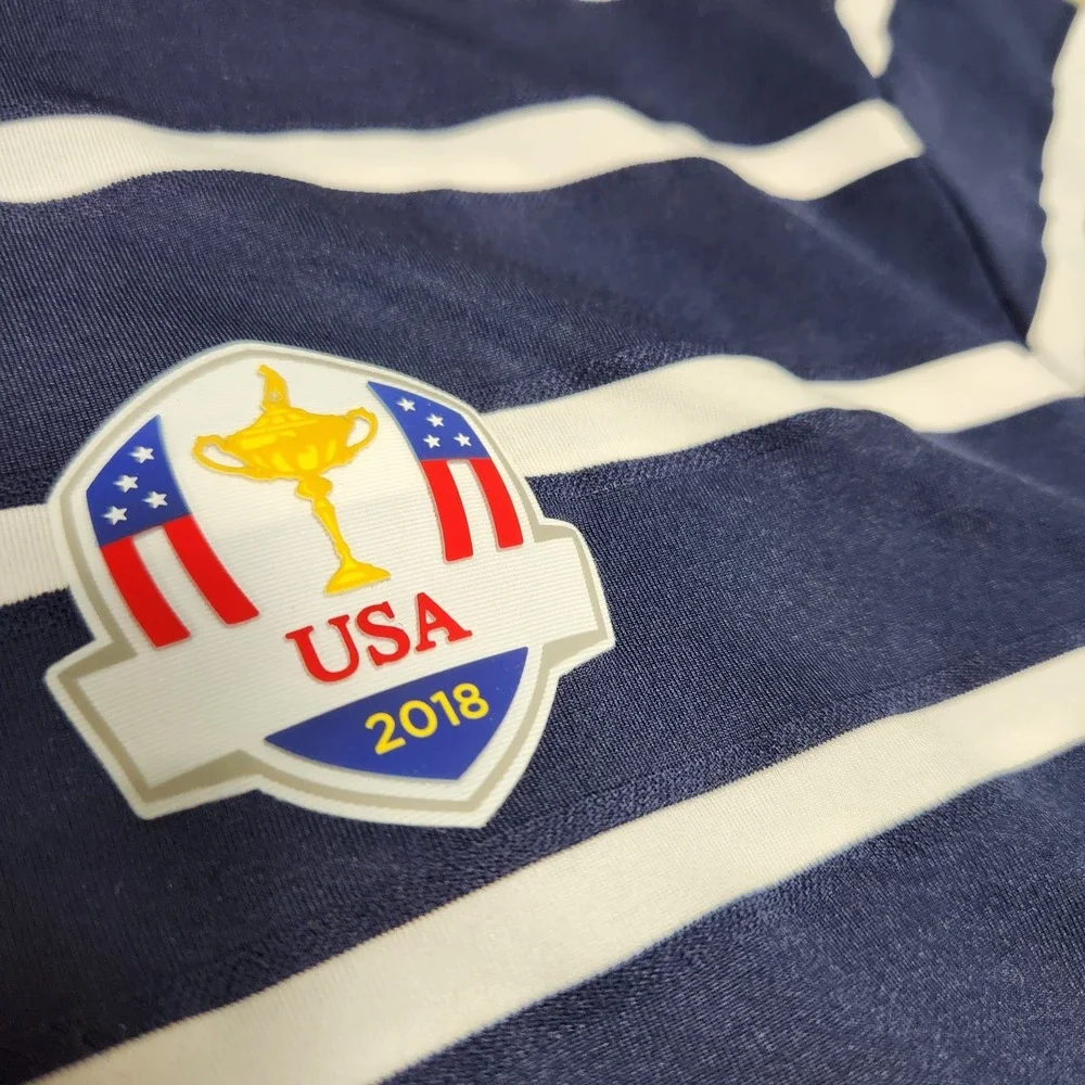 Ralph Lauren RLX Polo Shirt Men Small Ryder Cup Team Issued Player 2018 Tour NEW